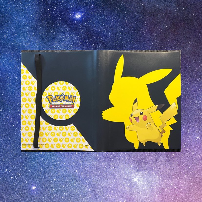 Pokemon Pikachu 9 Pocket Pro Binder für 360 Karten OVP