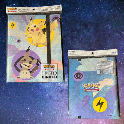 Pokemon Pikachu/Mimigma 9 Pocket Pro Binder für 360 Karten OVP