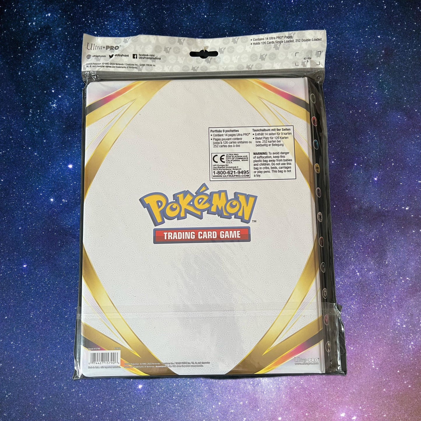 Pokemon Sammelalbum Starter Groß Platz für 252 Sammelkarten 9 Pocket