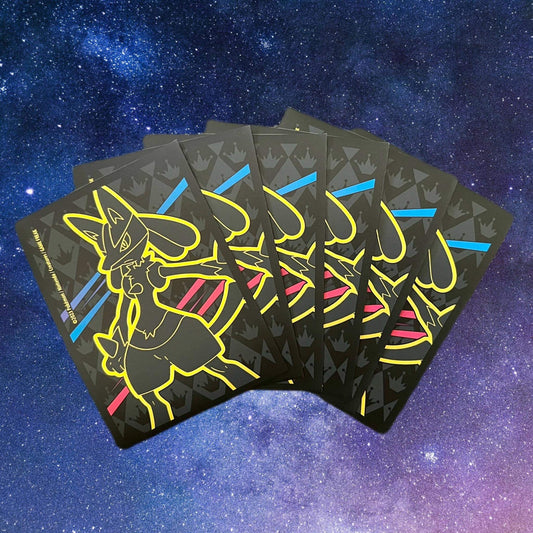 Pokemon Lucario 65 Kartenhüllen Sleeves OVP