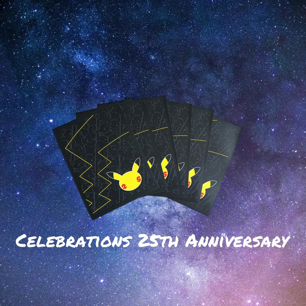 Pokemon Celebrations 65 Kartenhüllen Sleeves OVP